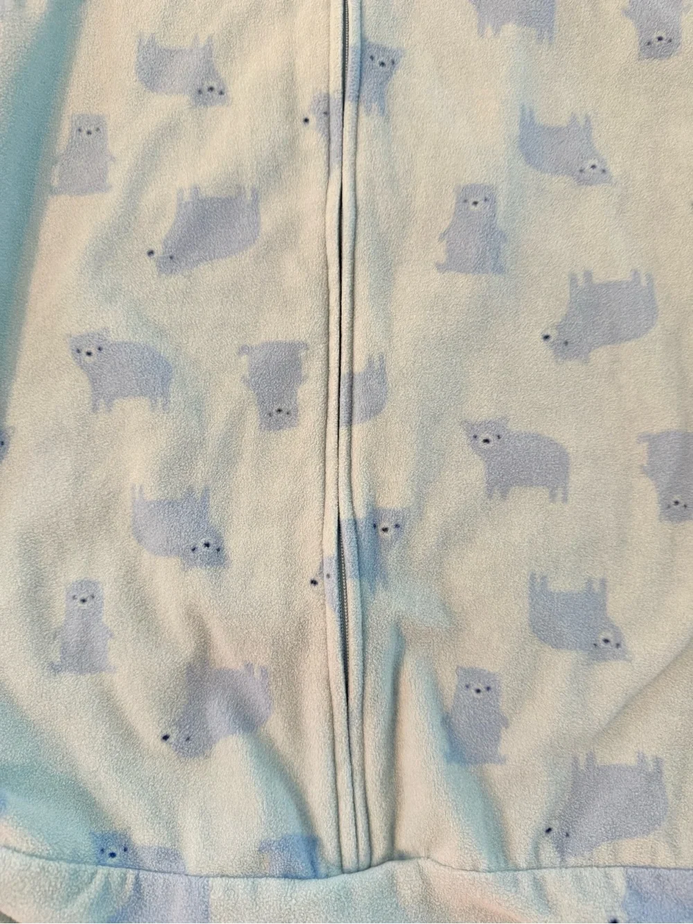 CARTER’S | Light Blue Bear Fleece Sleep Sack